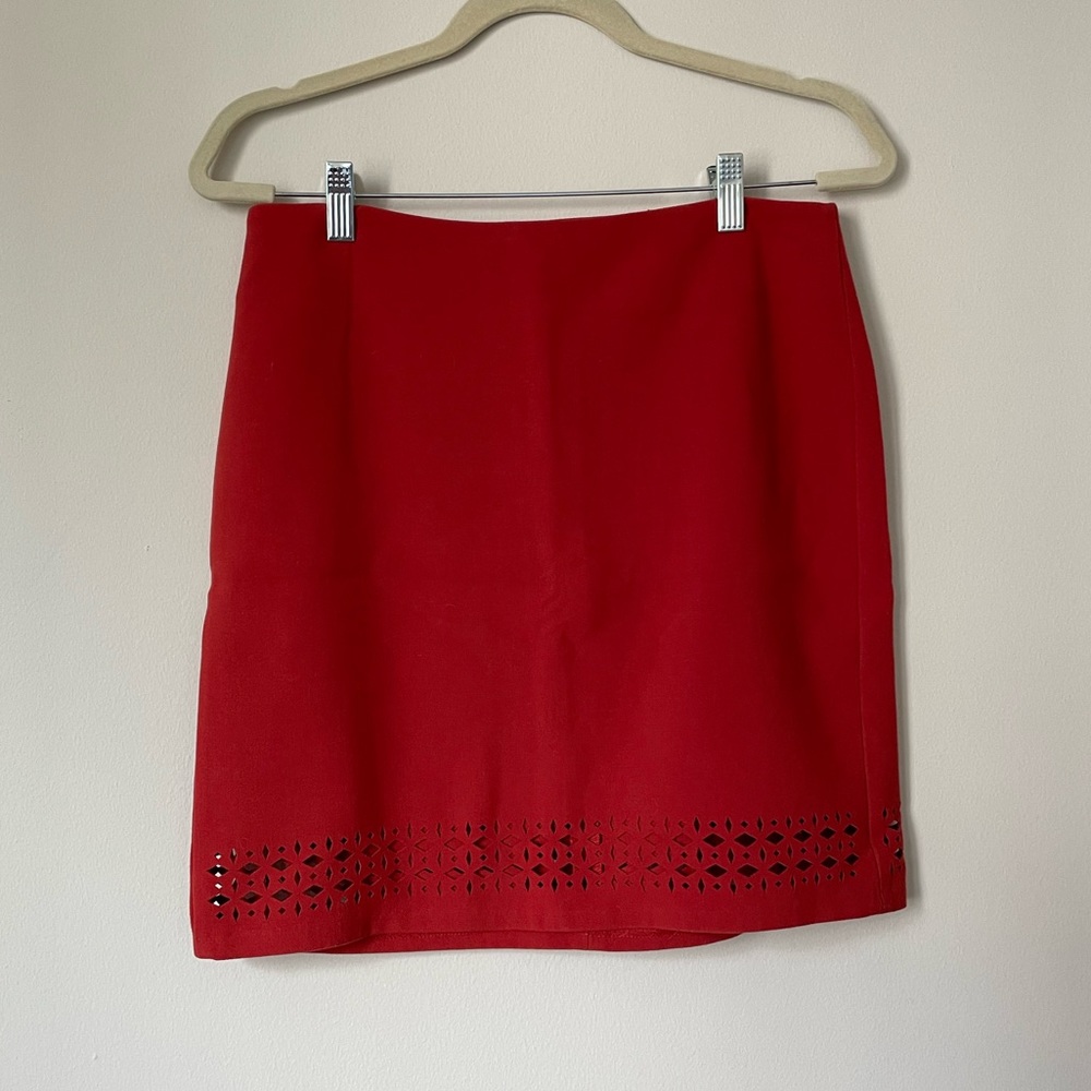 Orange Banana Republic Skirt